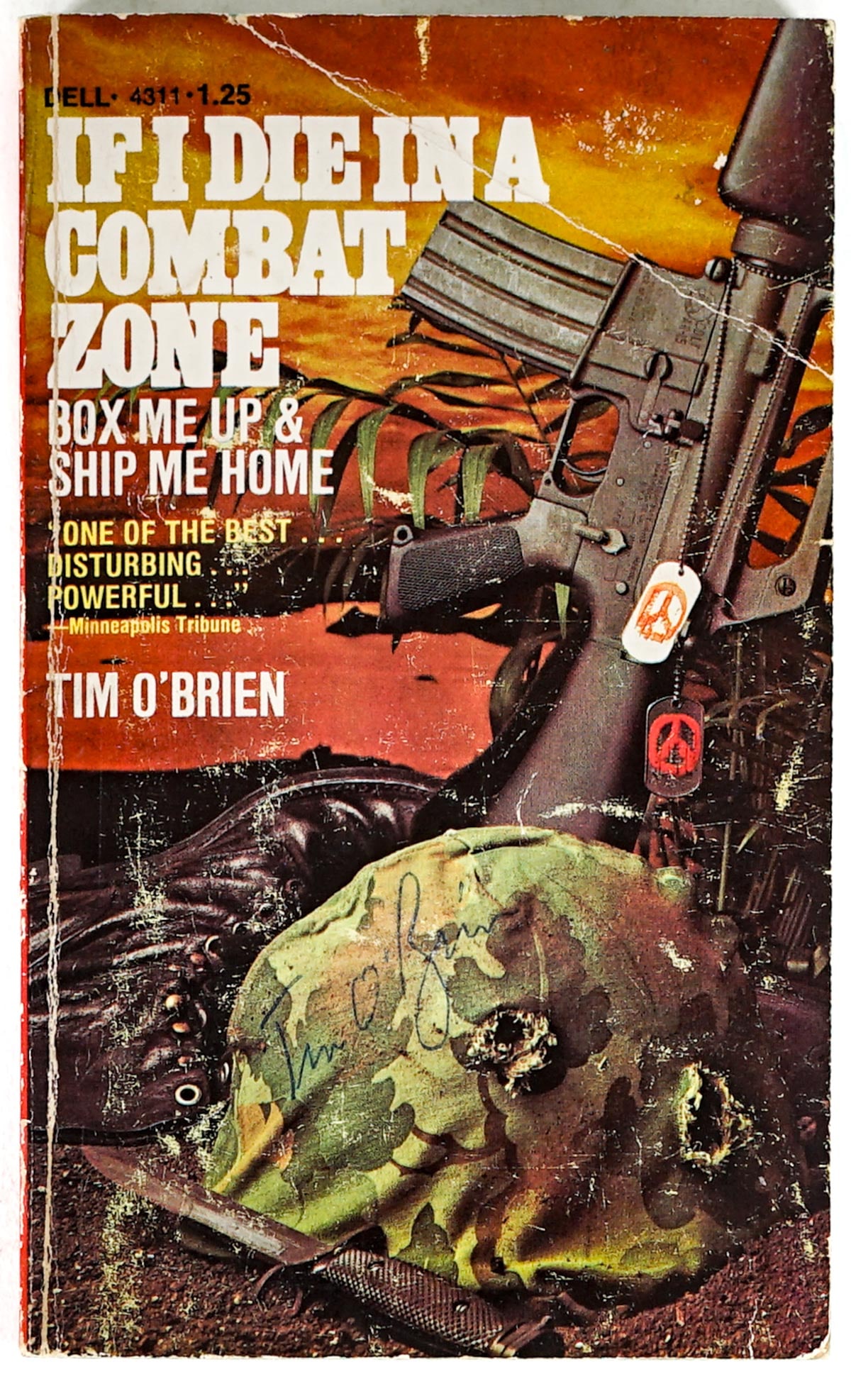 Tim O'Brien - If I Die in a Combat Zone SIGNED (1 of 6)