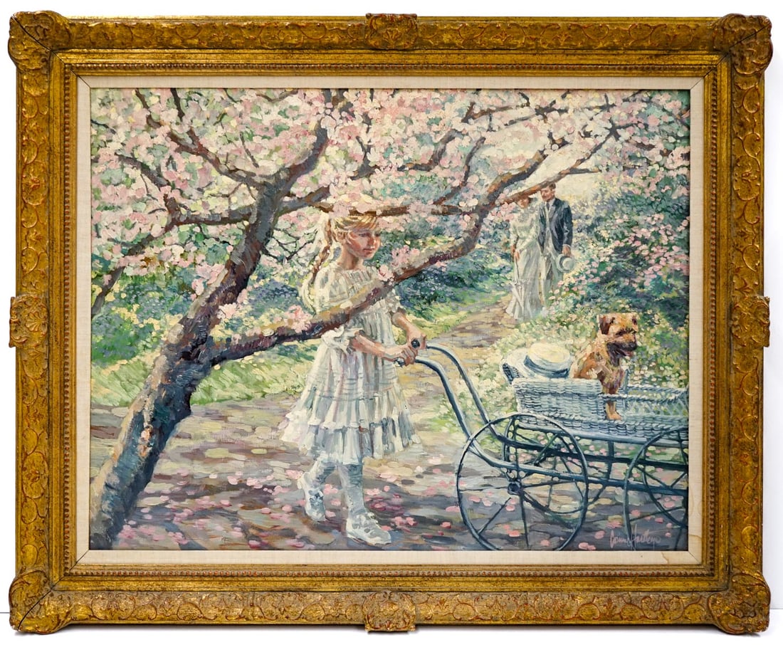 Corinne Hartley Large Original Oil Painting (1 of 5)