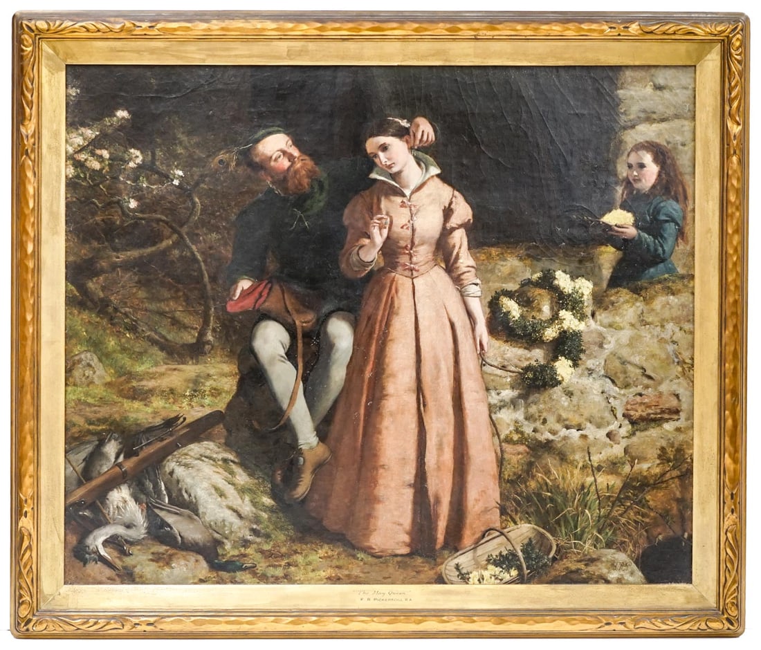 Frederick Richard Pickersgill Large Oil Painting (1 of 7)