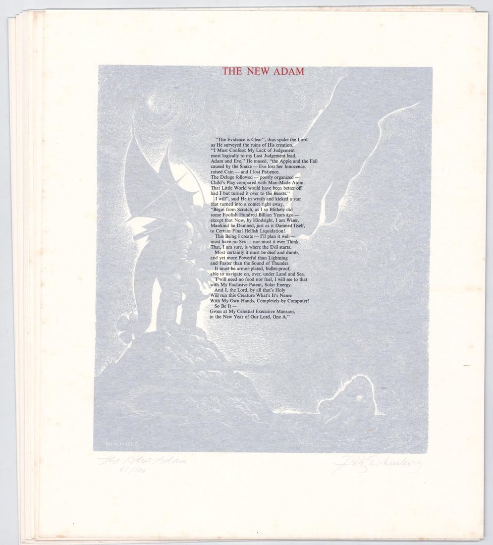 Fritz Eichenberg (6) Wood Engravings SIGNED (1 of 13)