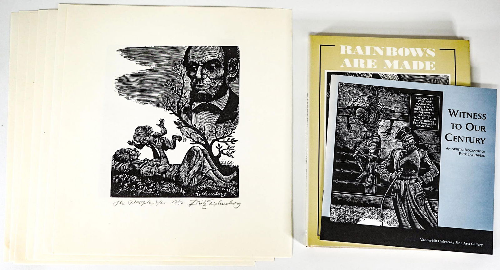 Fritz Eichenberg (7) Engravings [Sandburg] S/N (1 of 14)