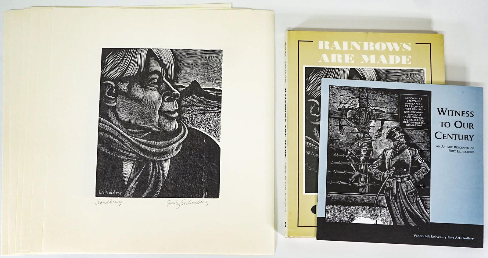 Fritz Eichenberg (7) Engravings [Sandburg] S/N (1 of 13)