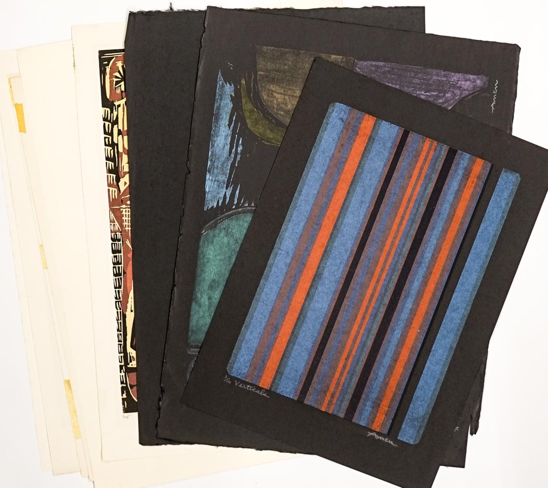 Irving Amen Signed Prints (9) (1 of 10)