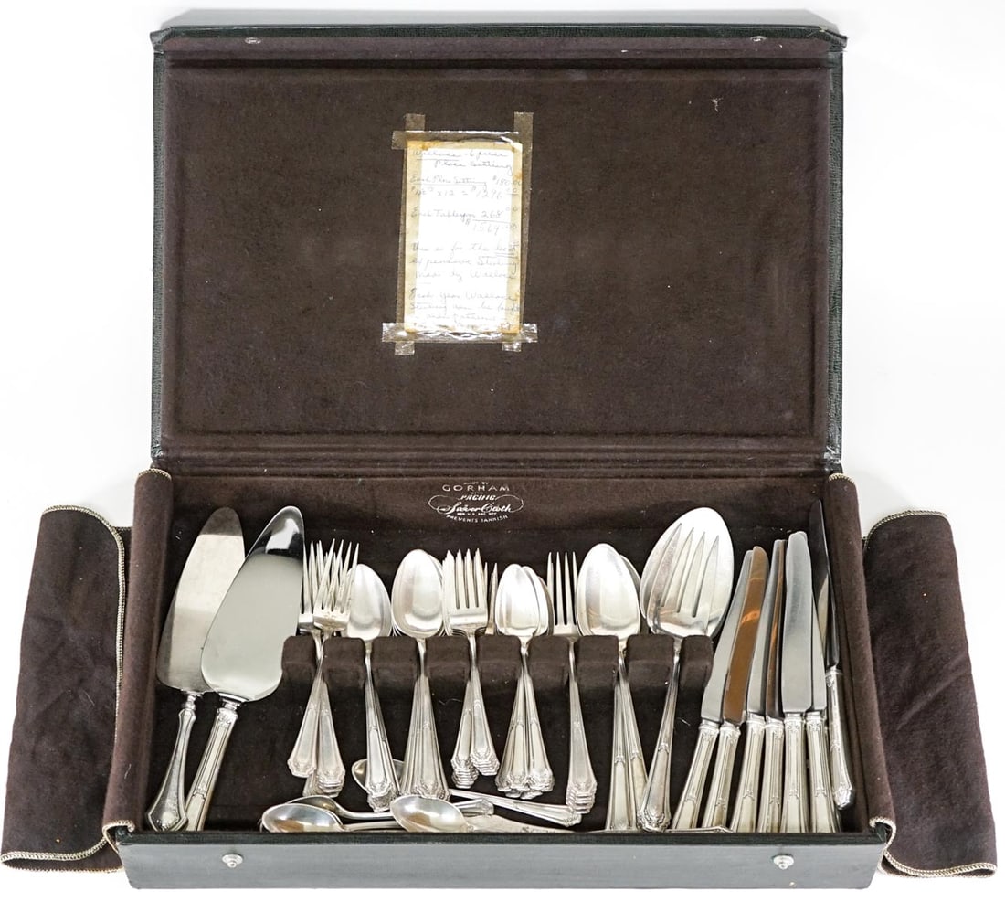 Wallace (77 PC) Sterling Flatware 2486g (1 of 9)