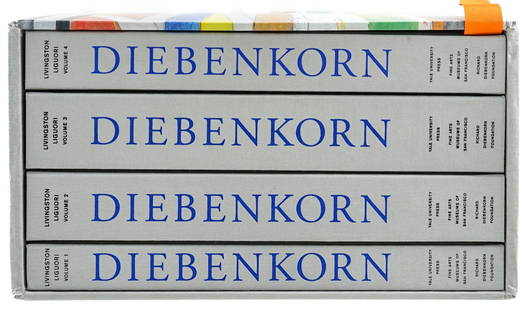 Richard Diebenkorn: Catalogue Raisonn? 4V SET: Richard Diebenkorn: the Catalogue Raisonn?-Four Volume Set [One, 1, I, Two, 2, II, Three, 3, III, 4, IV, Catalogue Raisonn?, Catalogue Raisonne, Catalog Raisonnee. Edited by Jane Livingston and Andrea
