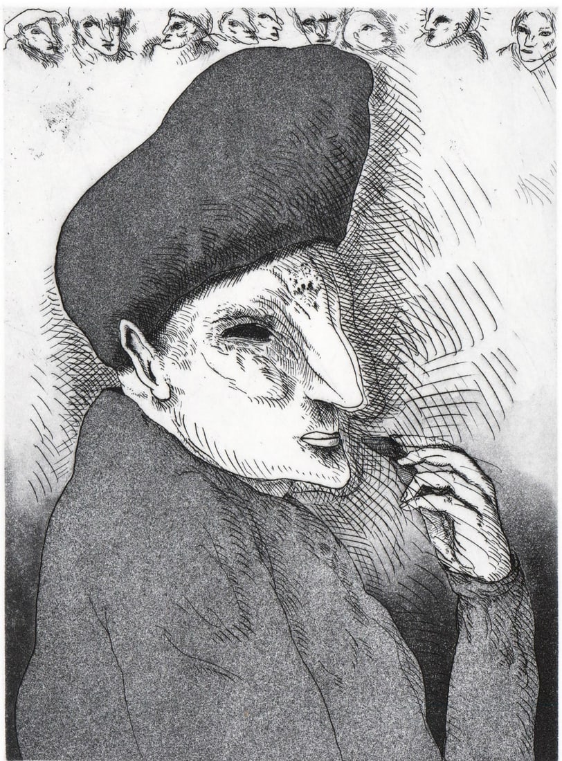 Gary Hansmann Intaglio Etching SIGNED #48/50 (1 of 5)