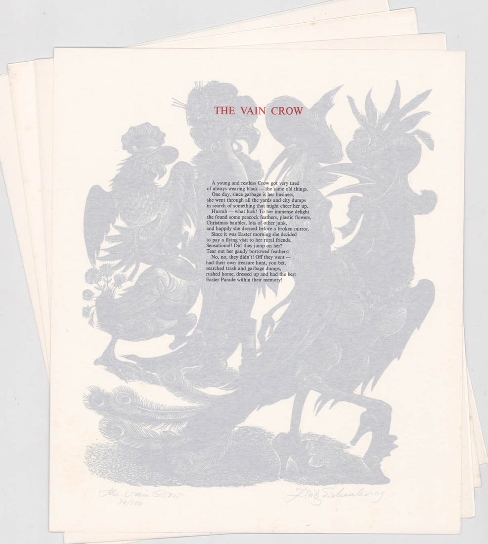 Fritz Eichenberg (4) Signed Engravings (1 of 9)