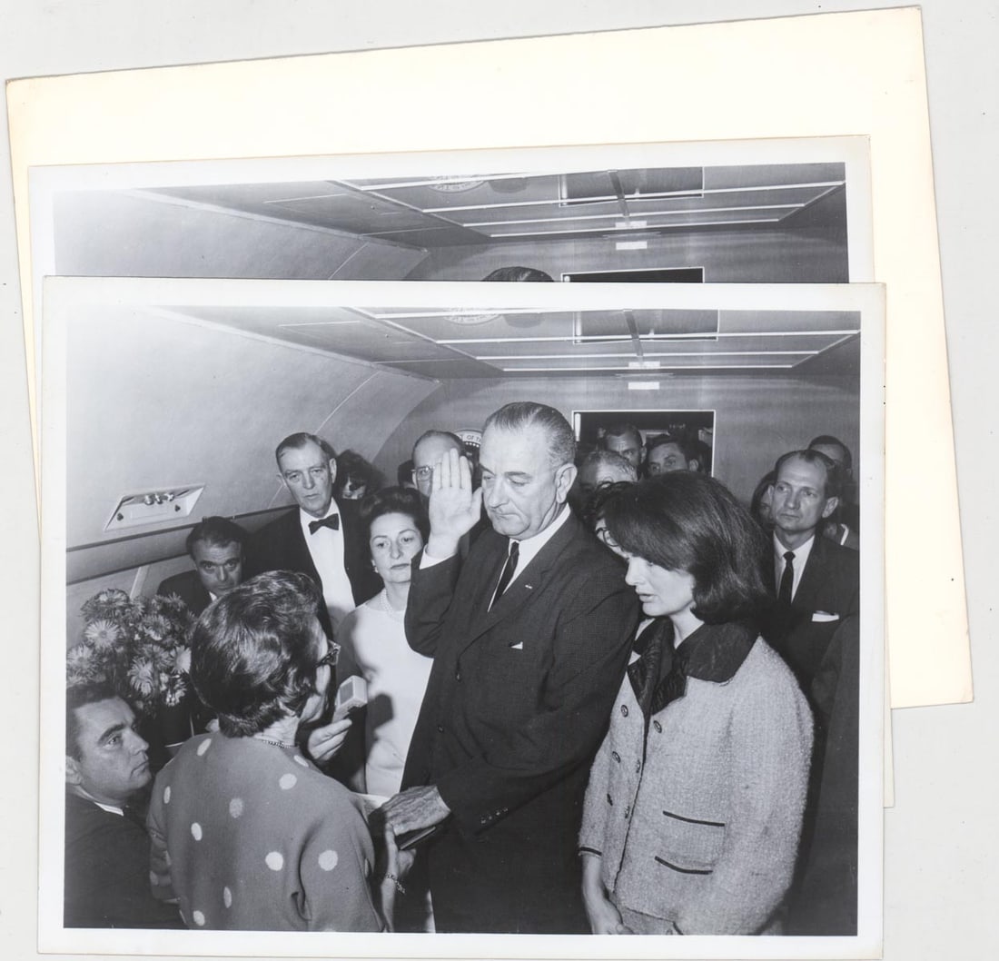Lyndon B. Johnson - 1965 Inaugural w/ 2 Photos (1 of 7)