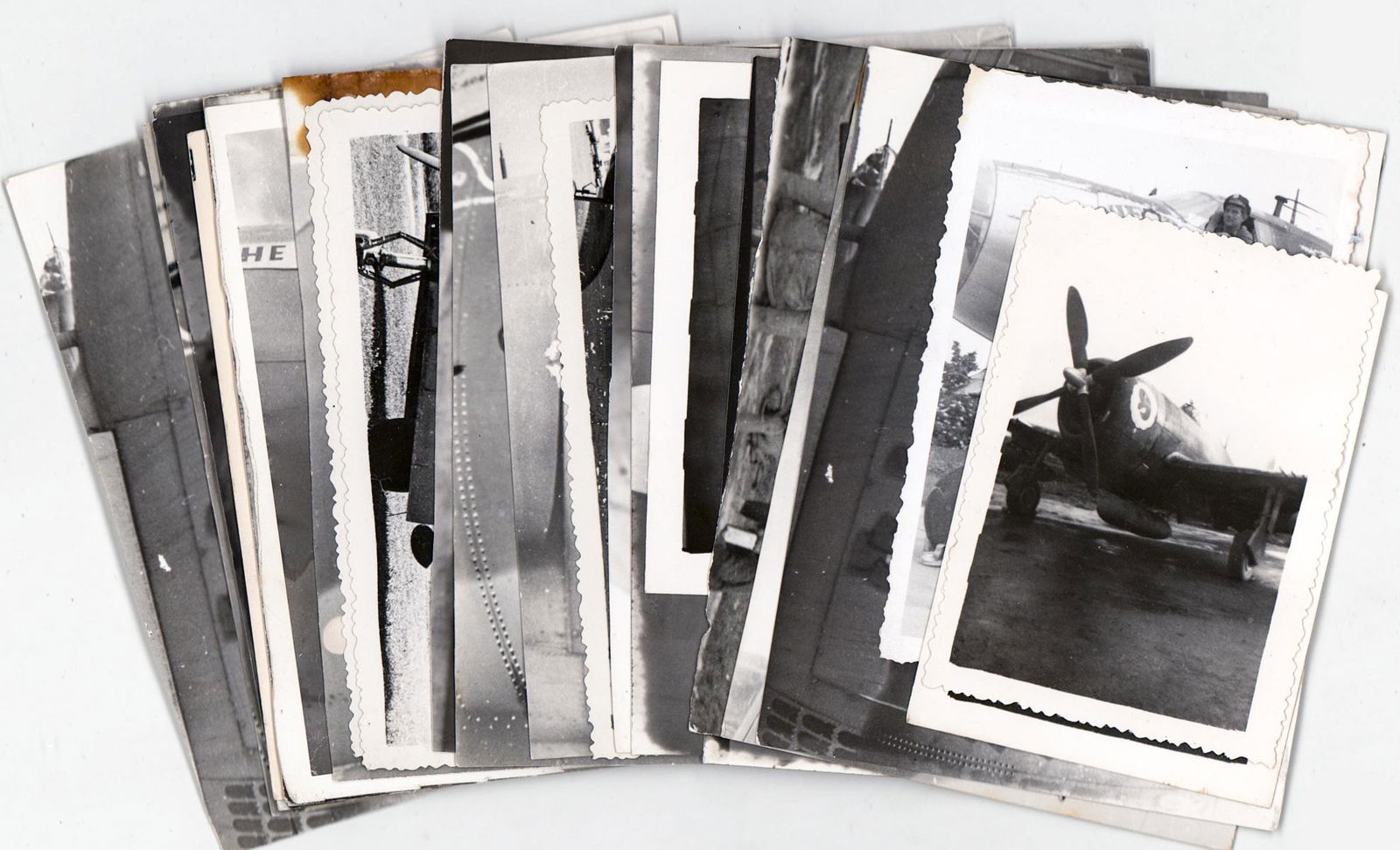 WWII Aircraft 'Nose Art' Vintage (26) Photos (1 of 11)