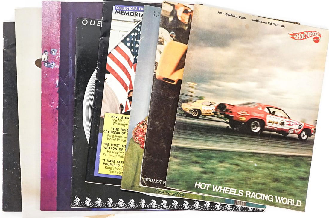 1970 Hot Wheels Publications, Concert Programs (1 of 9)