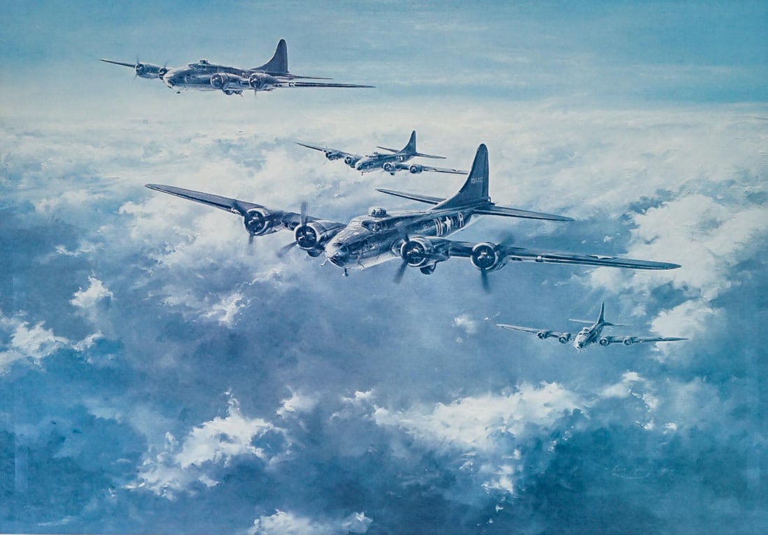 Robert Taylor SIGNED 'Memphis Belle' 1st Ed Print (1 of 6)