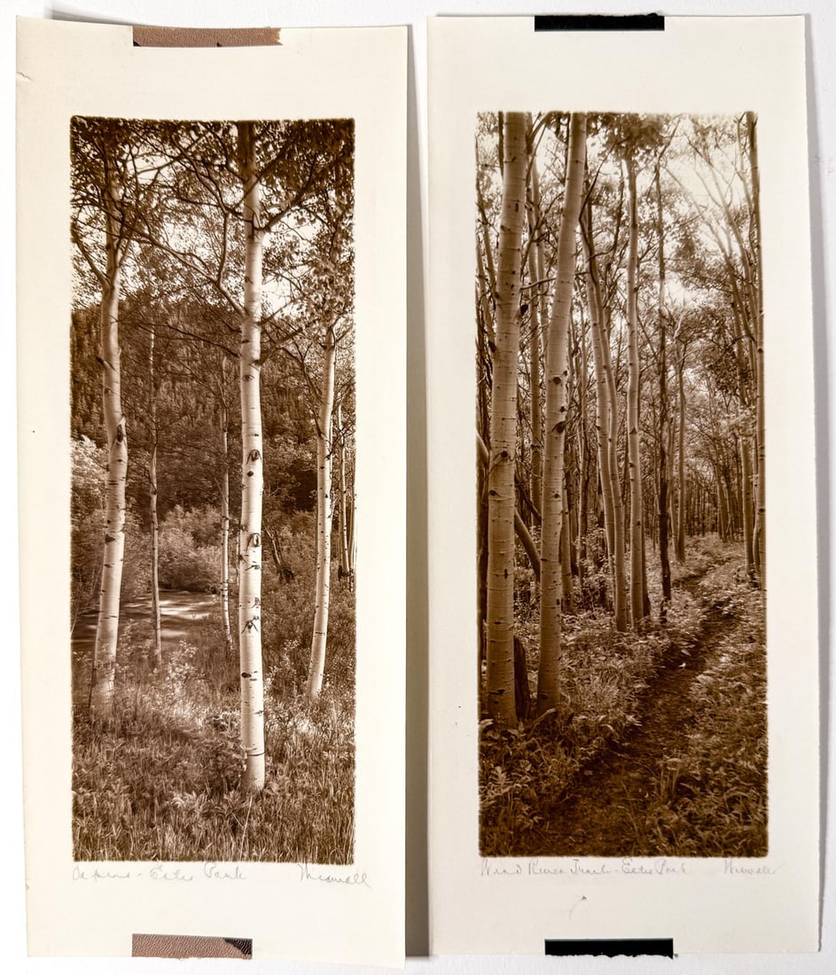 Artist Signed (2) Prints [Estes Park. CO] (1 of 9)