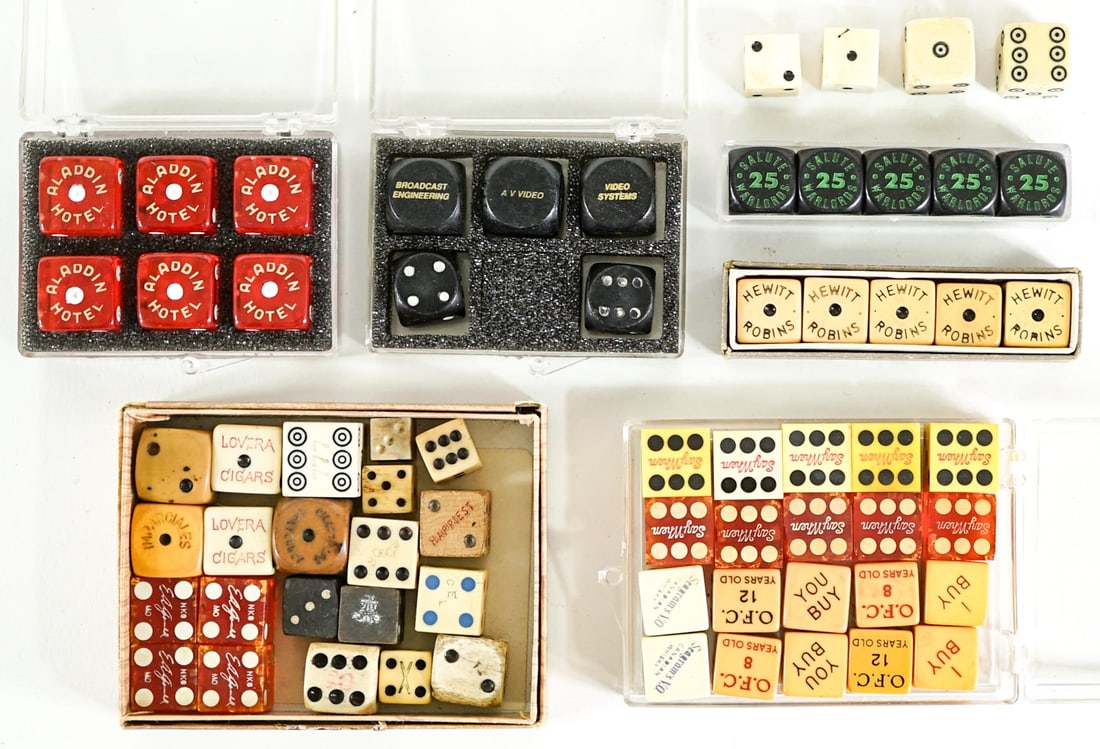 RARE Vintage & Advertising Dice (1 of 2)