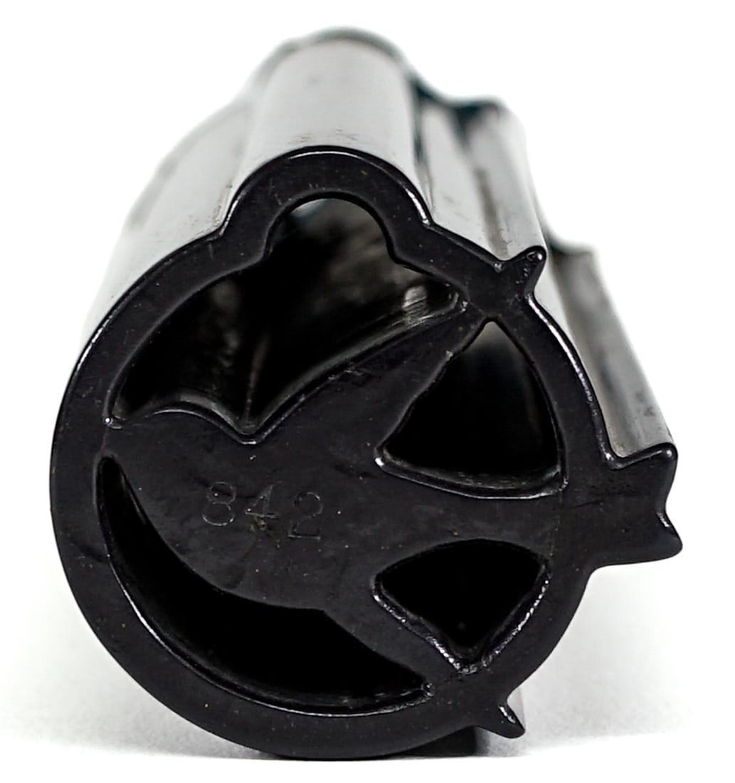 Bakelite Rod with Bird (6 inches): Bakelite Rod with Bird. Measures 6 x 2.25 x 2.25 inches and weighs 305 grams. The descriptions of items appearing in advertising prior to this auction are believed to be correct, nevertheless, neither