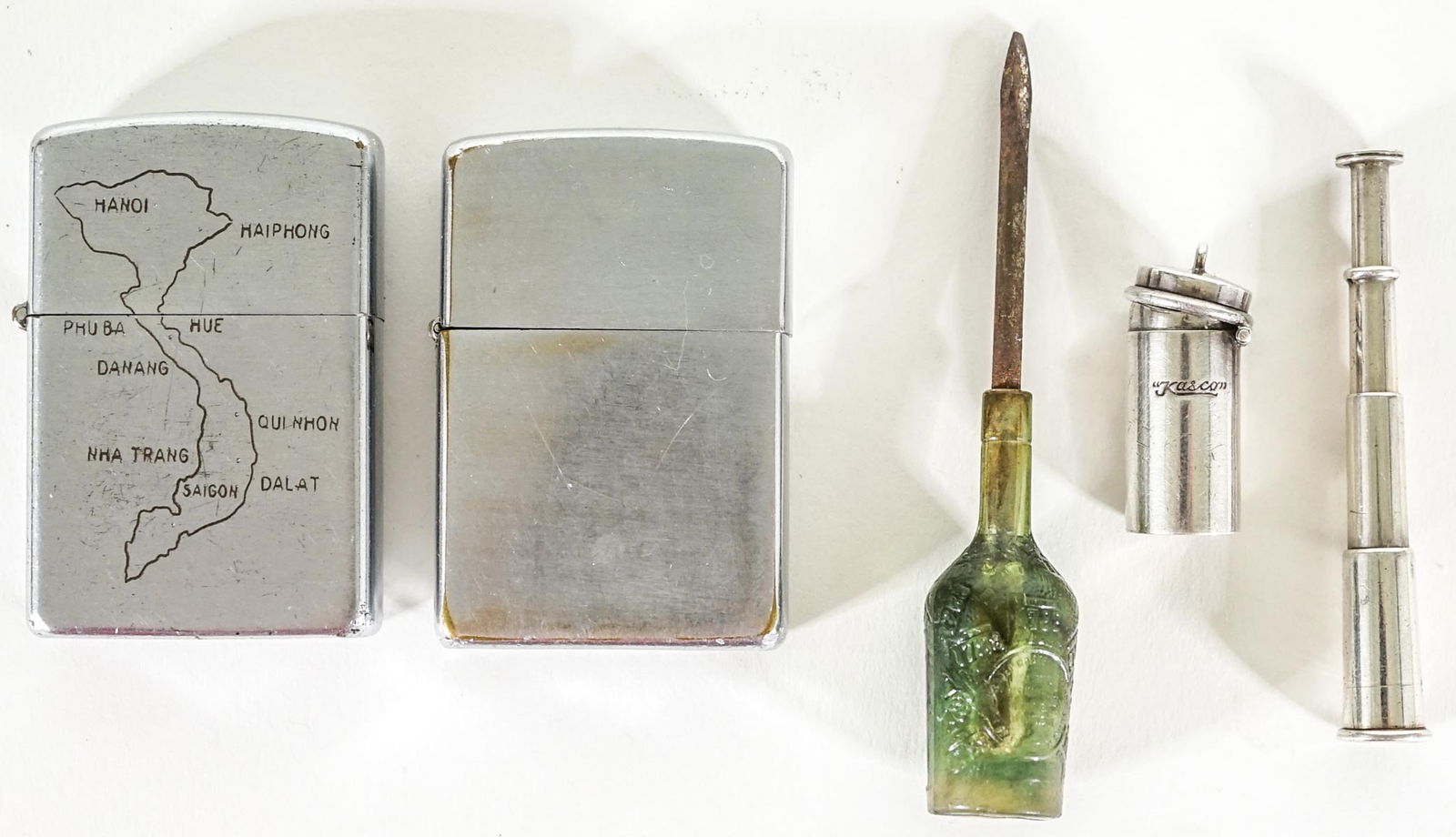 Sterling Cigarette Holder, Lighters-Zippo, etc. (1 of 4)