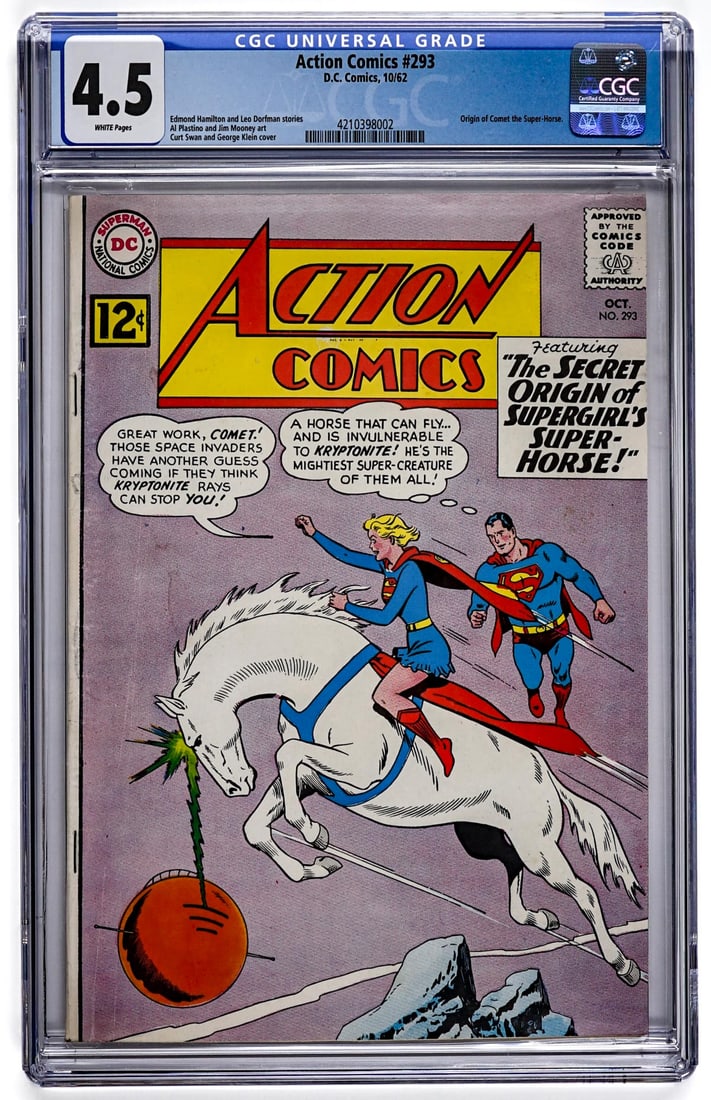 Action Comics #293 (DC, 1962) CGC 4.5 (1 of 2)