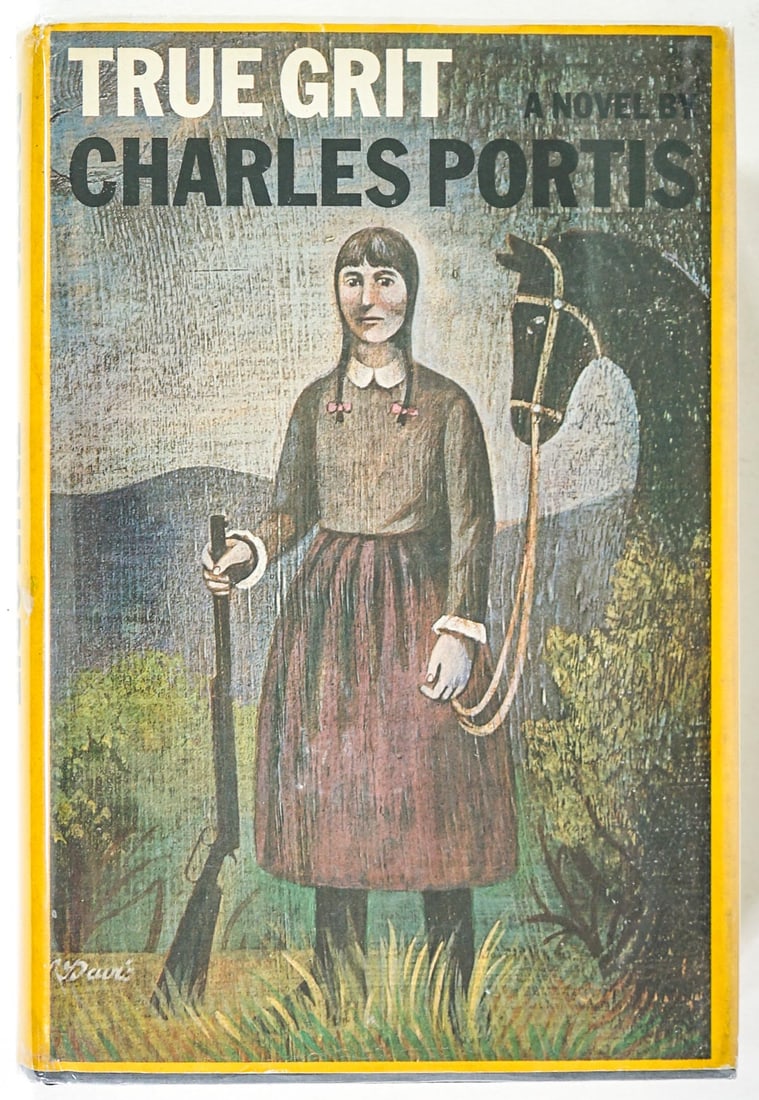 True Grit by Charles Portis SIGNED BAS COA (1 of 7)