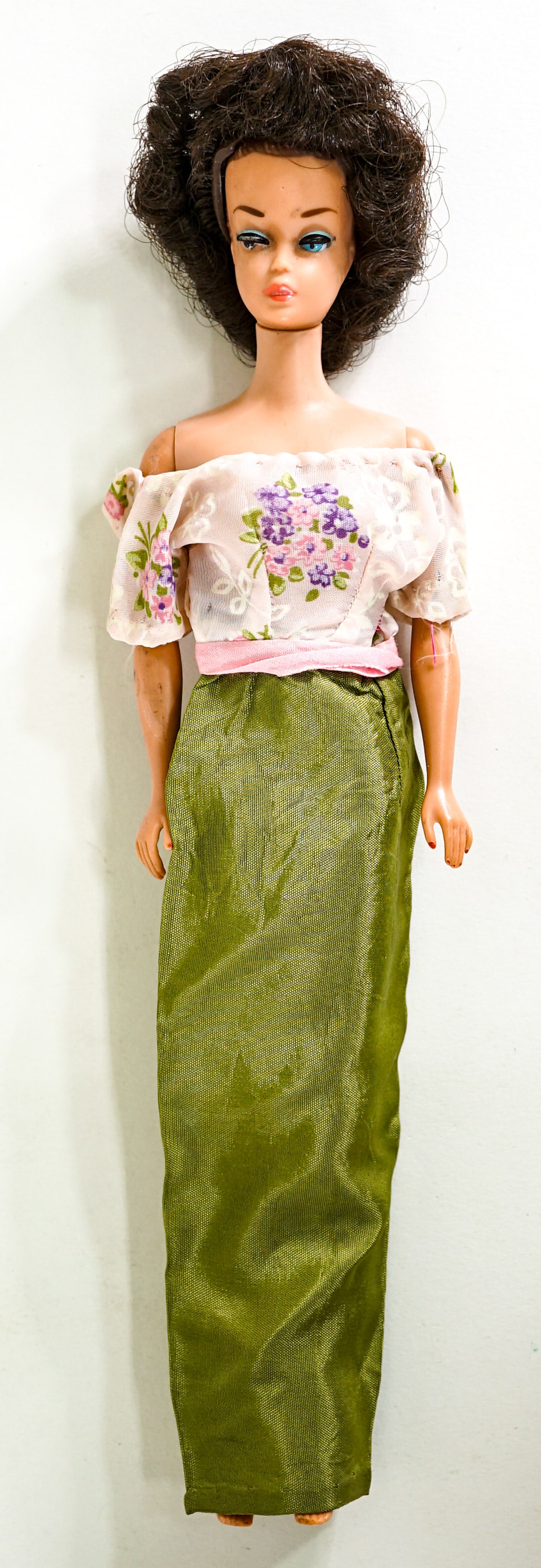 Vintage 'Madge' Barbie Doll [Mattel]: Vintage 'Madge' Barbie's Friend Doll [Mattel]. Measures 12 in. H x 3 in. W x 2 in D. The absence of a condition report does not imply that the lot is in perfect condition or completely free from wear