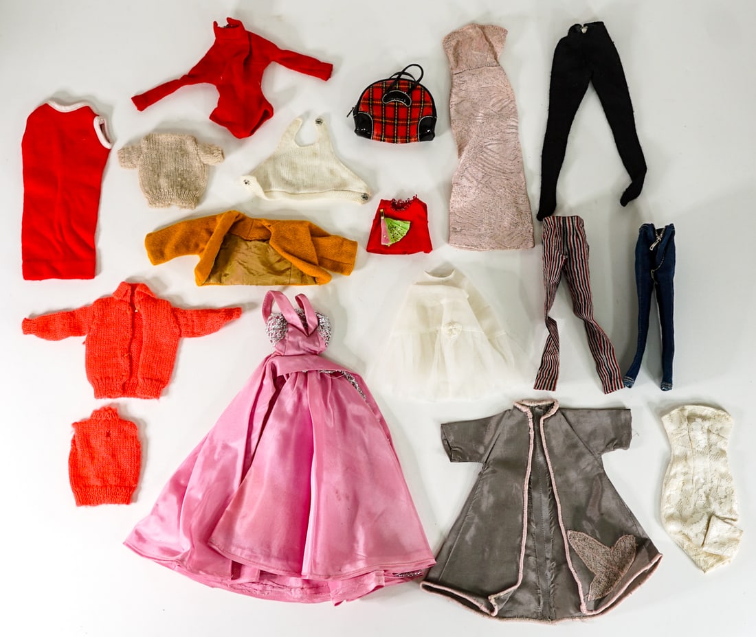 Barbie-Like (17 PCS) Doll Clothes [No Labels] (1 of 2)