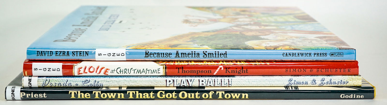 Children's (4) Books SIGNED (1 of 15)