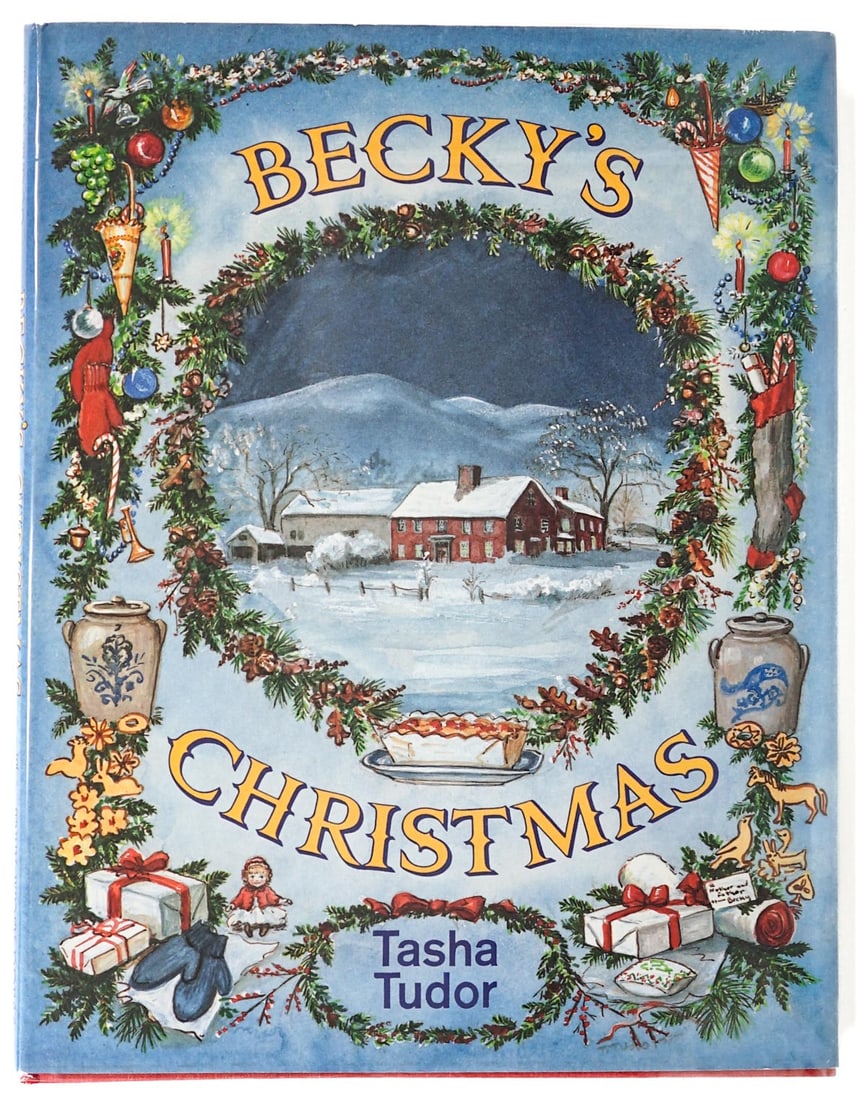 Becky's Christmas by Tasha Tudor SIGNED 1991 (1 of 8)
