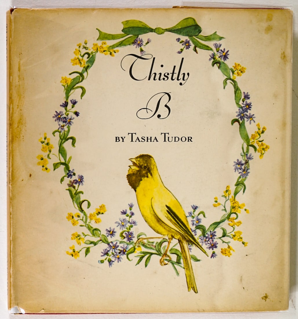 Thistly B by Tasha Tudor SIGNED 1949 (1 of 6)