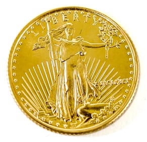 U.S. American Eagle Gold $5 Coin 1/10th oz.