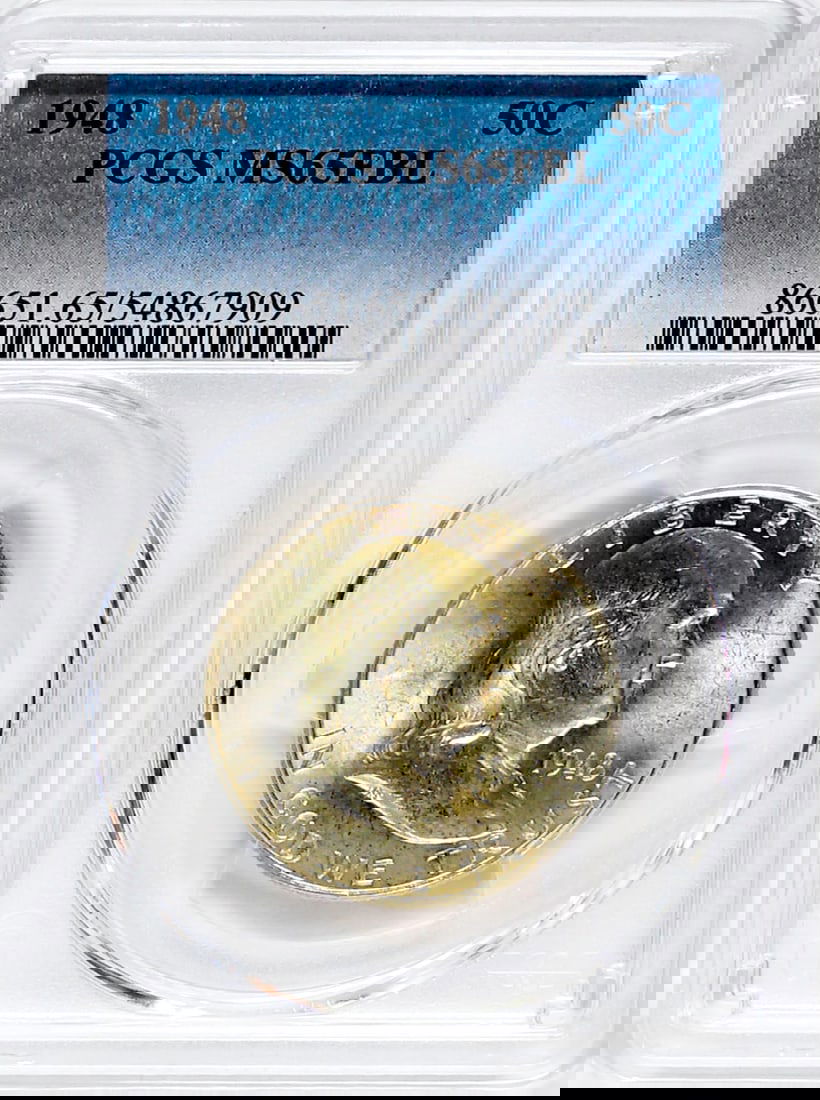 1948 Franklin Half Dollar PCGS MS65FBL (1 of 2)