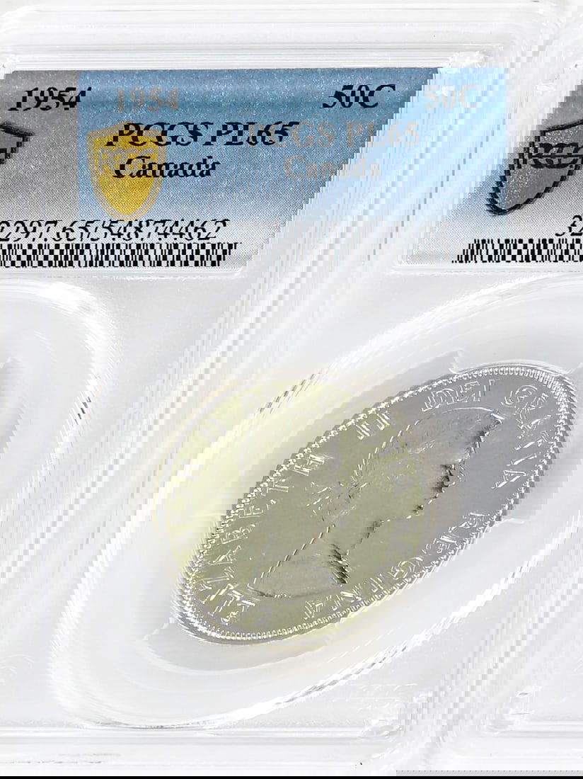 1954 Canada 50c PCGS PL65 (1 of 2)