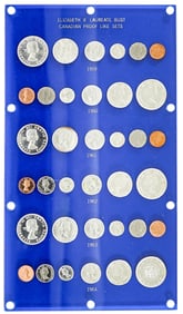 Six Canada Proof Like Sets 1959-1964