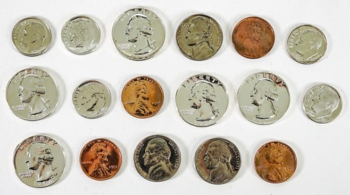 A Group of Assorted U.S. Coins-Poofs, etc.