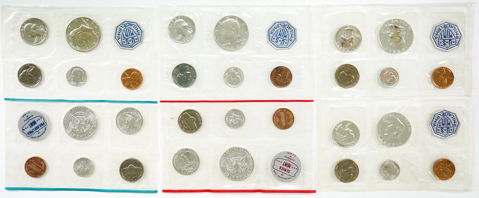 (12) 1963-1964 U.S. Proof Sets (1 of 3)