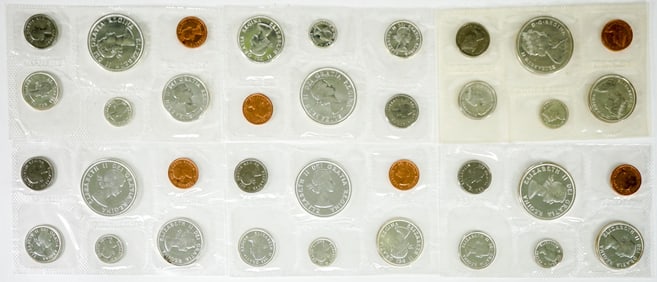 Canada Proof Like Sets SEALED in Cellophane