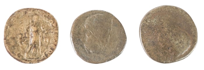 [Gordian III] Hadrian, Commodus (3 pcs)