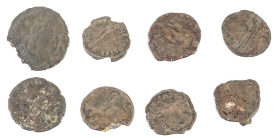 Diocletian, Constantine 4th Century Coins (8 pcs)