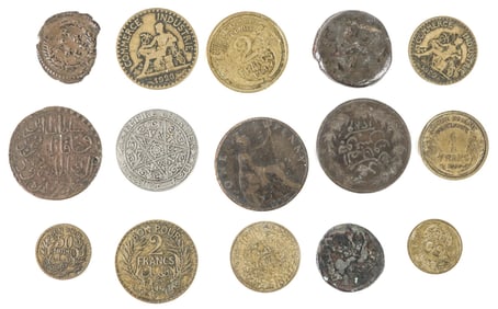 A Group of Assorted Foreign Coins