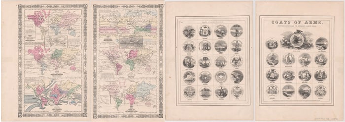 Johnson's World Atlas [Physical, Economic Feature]