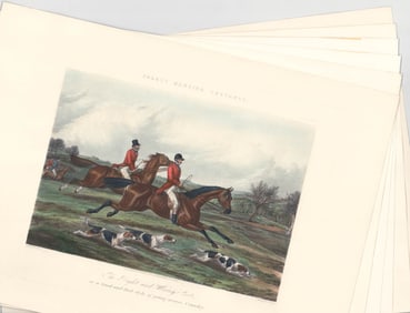 Color Lithograph [From an English Garden]