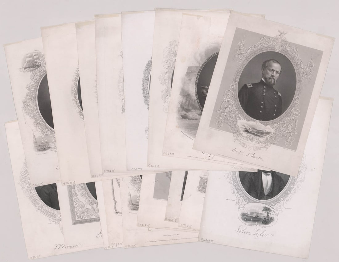 Distinguished American Men Engravings [US History] (1 of 6)