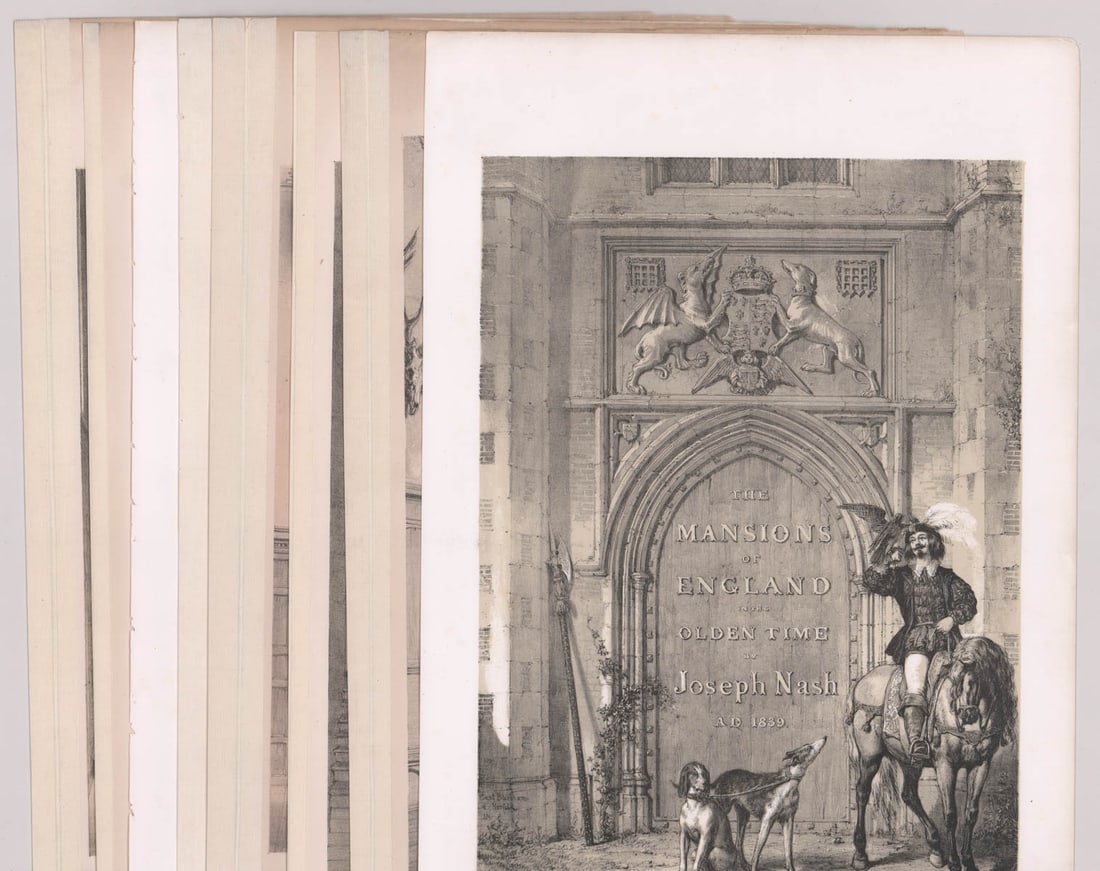 Joseph Nash Prints [Mansions of England] (1 of 9)