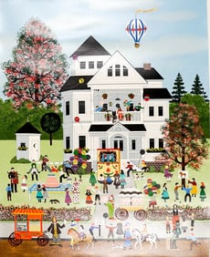 Jane Wooster Scott Artist Proof Serigraph