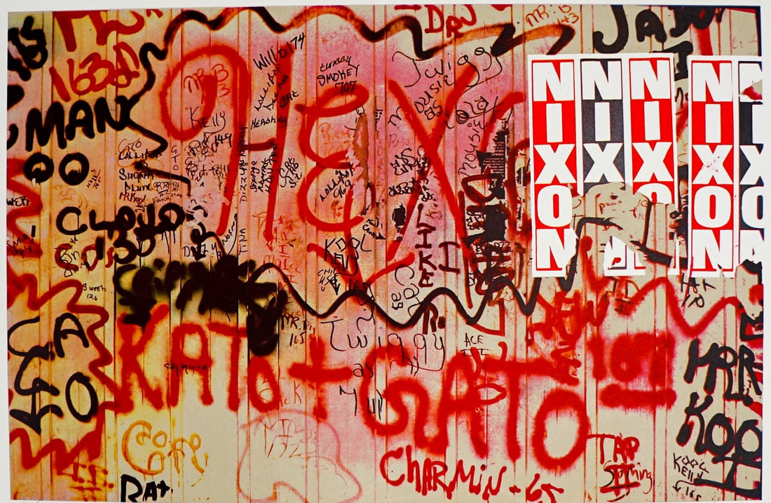 Jon Naar Serigraph #80/300 [Nixon, Graffiti] (1 of 5)