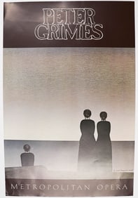 Peter Grimes Metropolitan Opera by Will Barnet