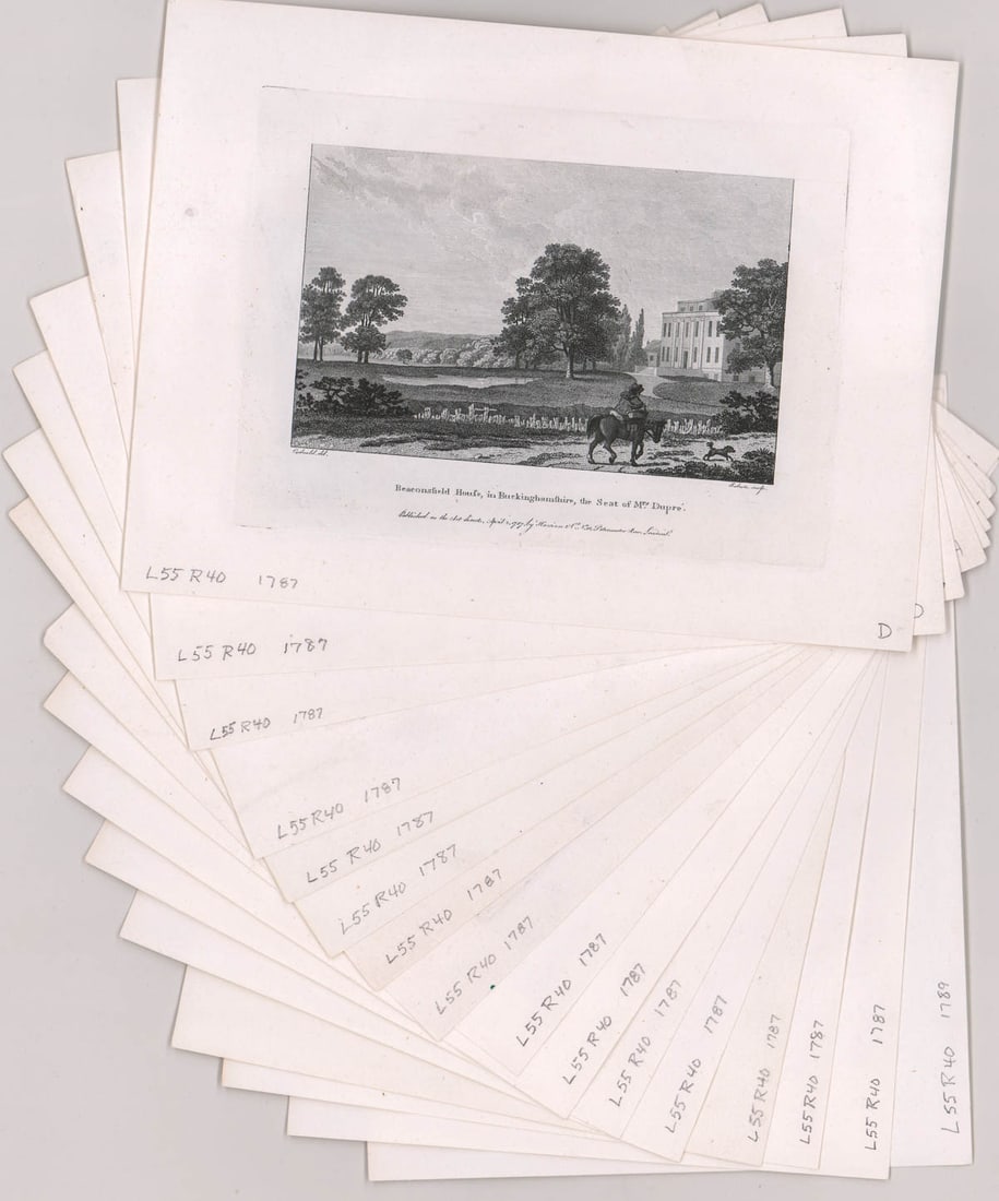 British Country Manner Etchings [British] (1 of 9)