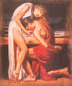 Tomasz Rut Giclee on Canvas [Lovers]