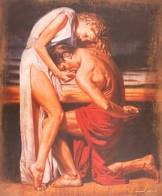 Tomasz Rut Giclee on Canvas [Lovers]