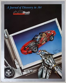 David Kimble for Motor Trend Corvette Poster