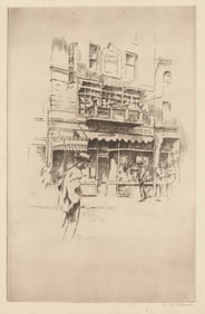 Alexander (AA) Blum Etching [Store Front]