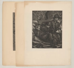Rudolf von Ripper Etchings [34th Infantry, Italy]