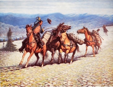 Tom Saubert Press Proof Signed Print